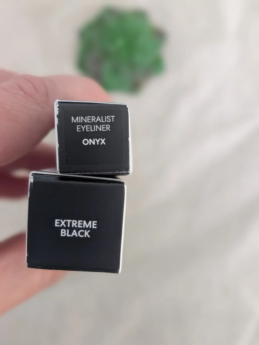 bareMinerals Mineralist Eyeliner Onyx Black + Mascara Extreme Black Duo NWT